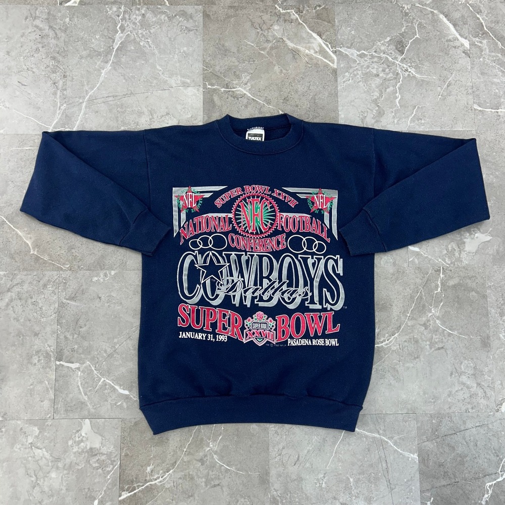 90s Vintage Dallas Cowboys Sweatshirt Mens Large Super Bowl XXX Crewneck Shirt